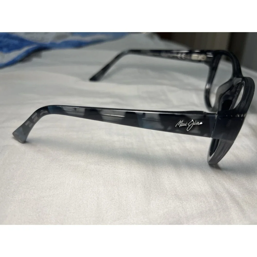 Maui Jim Hanapaa MJ 538-03J Sunglasses Blue Gray Frames 53-18-133